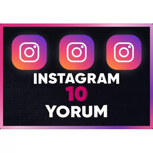 ⚡ GARANTİLİ  İNSTAGRAM 10 YORUM⚡